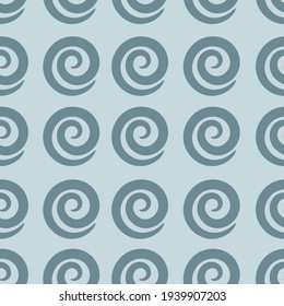 spiral seamless pattern, hand drawing