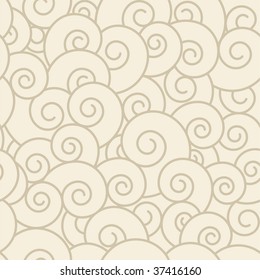 Spiral seamless pattern.  (See more seamless backgrounds in my portfolio).