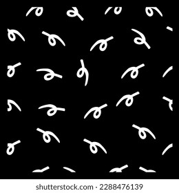 forma de espiral sin soldadura fondo blanco negro vectorial tracción de la mano del doodle 

