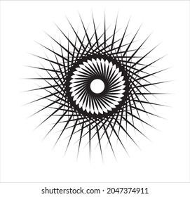 fondo vectorial abstracto dinámico de onda sonora espiral