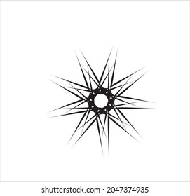 fondo vectorial abstracto dinámico de onda sonora espiral
