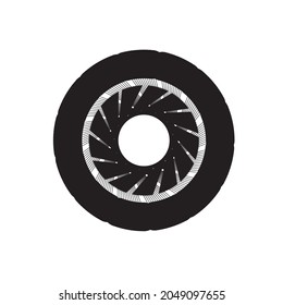 Spiral sound wave rhythm line dynamic abstract vector background