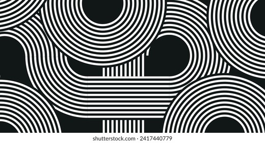 Spiral sound wave rhythm line dynamic abstract vector background