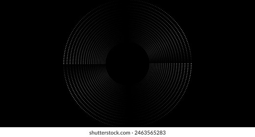 Spiral sound wave rhythm line dynamic abstract vector background