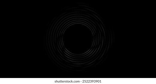 Fondo de Vector abstracto dinámico de línea de ritmo de onda de sonido espiral