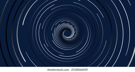 Fondo de Vector abstracto dinámico de línea de ritmo de onda de sonido espiral	
