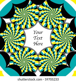 Spiral Spinners (motion illusion)
