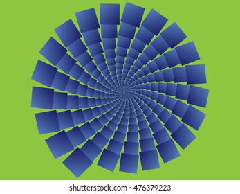 SPIRAL OF SQUARES