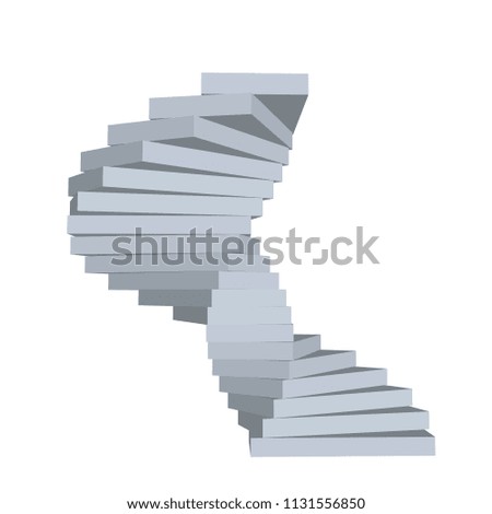 Similar – spiral staircase