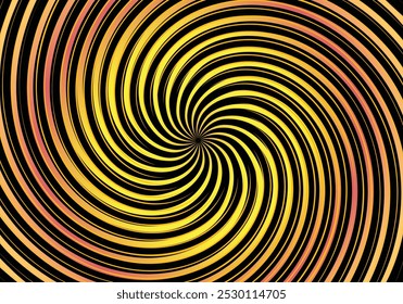 Spiral sun-ray pattern color background, vector illustration style.