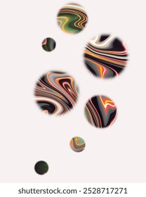 spiral swirl background texture. abstract creamy background for brochures graphic or concept design. can also be used for presentation, postcard websites or wallpaper. rown, Orange, Beige colors ball
