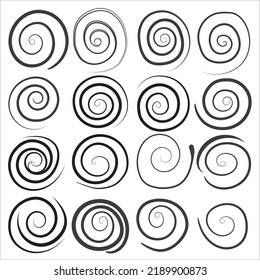 Spiral- und Wirbelformsatz 