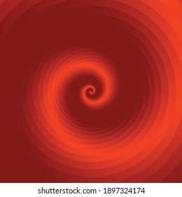 Spiral, swirl, twirl circle element set. Abstract circular, concentric vector illustration