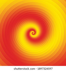 Spiral, swirl, twirl circle element set. Abstract circular, concentric vector illustration