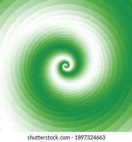 Spiral, swirl, twirl circle element set. Abstract circular, concentric vector illustration