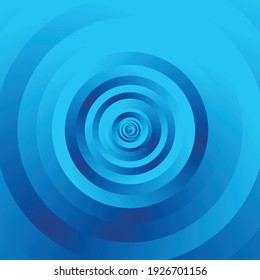 Spiral, swirl, twirl circle element set. Abstract circular, concentric vector illustration