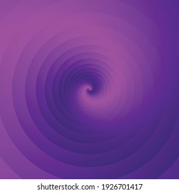 Spiral, swirl, twirl circle element set. Abstract circular, concentric vector illustration