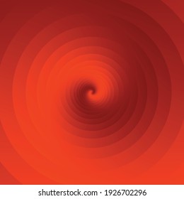 Spiral, swirl, twirl circle element set. Abstract circular, concentric vector illustration