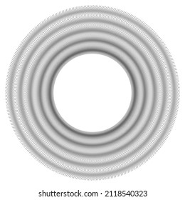 Spiral, swirl, twirl element. Cyclic whirlpool, whirlwind contortion design