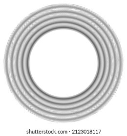 Spiral, swirl, twirl element. Cyclic whirlpool, whirlwind contortion design