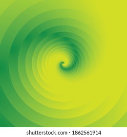 Spiral, swirl, twirl element set. Abstract vector