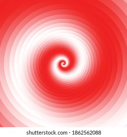 Spiral, swirl, twirl element set. Abstract vector