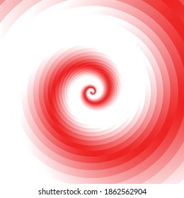 Spiral, swirl, twirl element set. Abstract vector