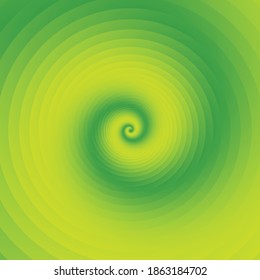 Spiral, swirl, twirl element set. Abstract vector
