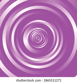 Spiral, swirl, twirl element set. Abstract vector