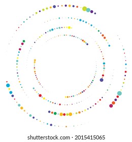 Spiral, swirl, twirl icon, design element vector illustration