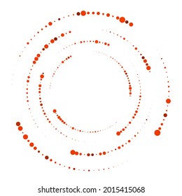 Spiral, swirl, twirl icon, design element vector illustration