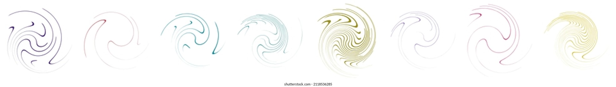  Espiral, giratoria, twirl, volute. Jacuzzi, efecto de viento. Circular, líneas radiales con rotación