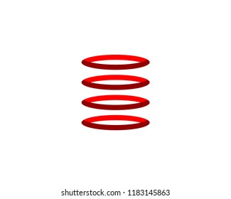 spiral and swirls logo design elements