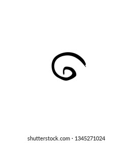 spiral symbol design vector illustration