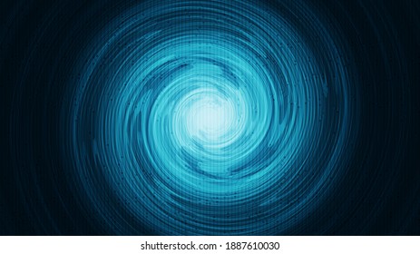 Spiral Technology on Future Background,Hi-tech Digital and Communication Concept design,Free Space For text in put,Vector illustration.