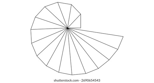 Spiral of Theodorus in Geometry.