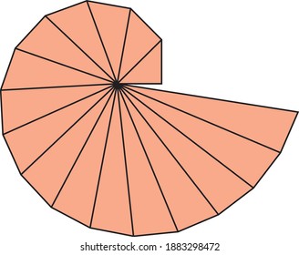 spiral of theodorus, square root spiral