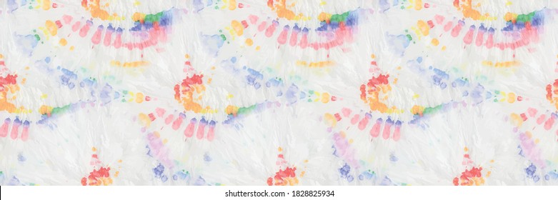 Spiral Tie Dye. Dirty Tie Dye Hippie. Colorful Dirty Batik. Gradient White Repeat. Multi Colored Tye Dye. Colorful Dirty Pattern. Vector Dyed Tie Dye. Seamless Abstract Hippie. Vector White Background