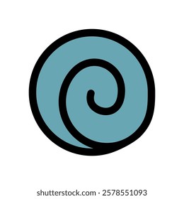 The spiral, in Uzumaki Japanese, is the symbol of the Uzumaki clan