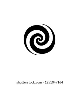 spiral vector icon. spiral sign on white background. spiral icon for web and app