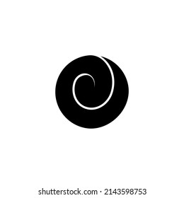 spiral vector icon. spiral sign on white background. spiral icon for web and app