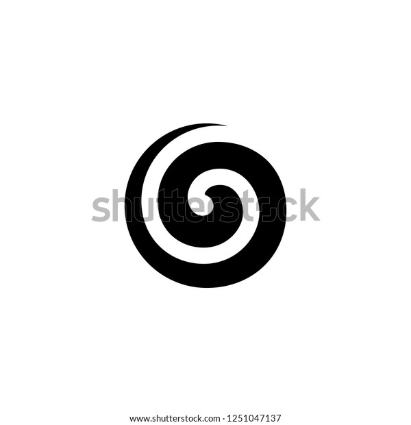 spiral vector icon. spiral sign on white\
background. spiral icon for web and\
app