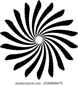 Spiral vector illustration png design