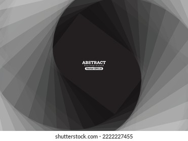 spiral vortex with rectangle square on center background advertisement brochure template banner website cover product package design presentation.