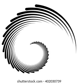 Spiral, vortex, swirl shape(s). Abstract element(s).