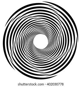 Spiral, vortex, swirl shape(s). Abstract element(s).