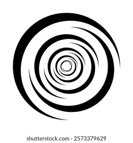 spiral, vortex vector, element design