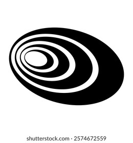 spiral, vortex vector, element design