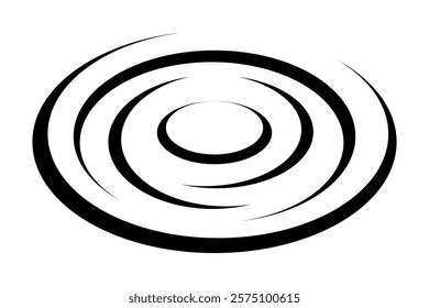 spiral, vortex vector, element design