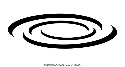 spiral, vortex vector, element design